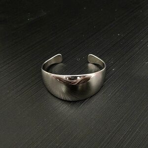 Minimalist Silver Cuff Bracelet Jewelry